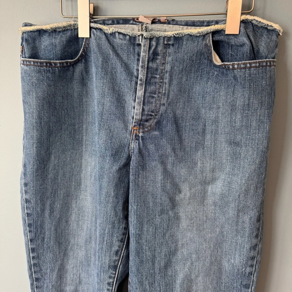 J. Crew Vintage Hipslung Mid Rise Relaxed Straight Leg Jeans. Size 14 (34X30)